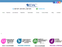 Tablet Screenshot of idacdelvalle.edu.mx